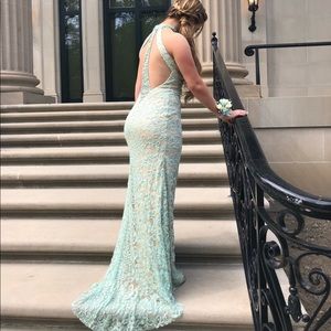 Aquamarine prom dress